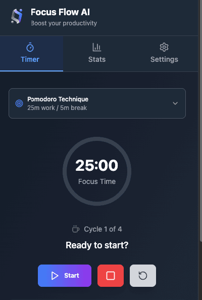 Focus Flow AI